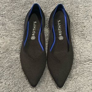 Rothy’s The Point Black Flat Size 13